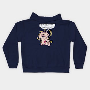 Waiting for Season Two Kids Hoodie